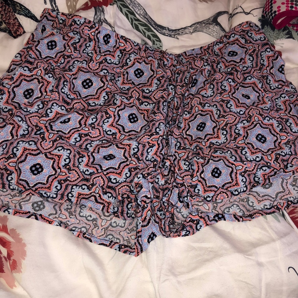 loose colorful shorts